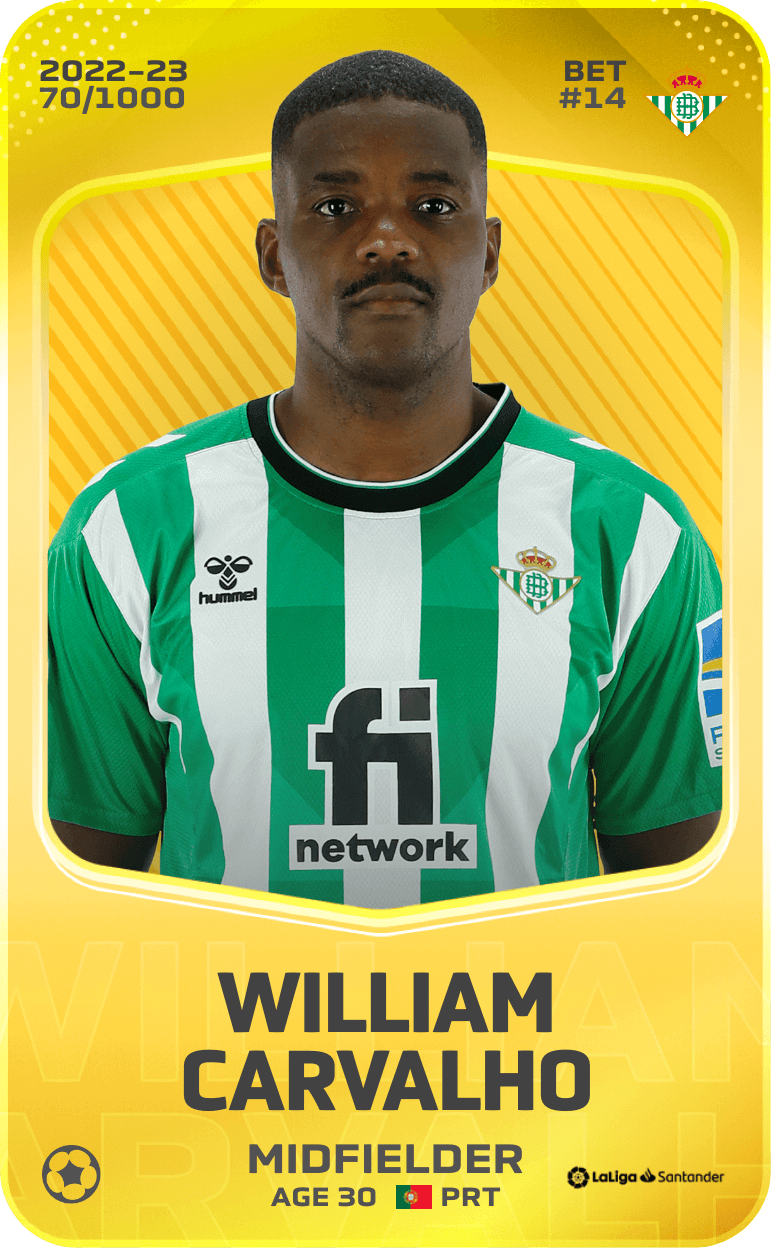 William Carvalho 2022-23 • Limited 70/1000