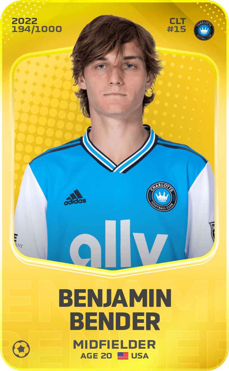 Benjamin Bender 2022-23 • Limited 194/1000
