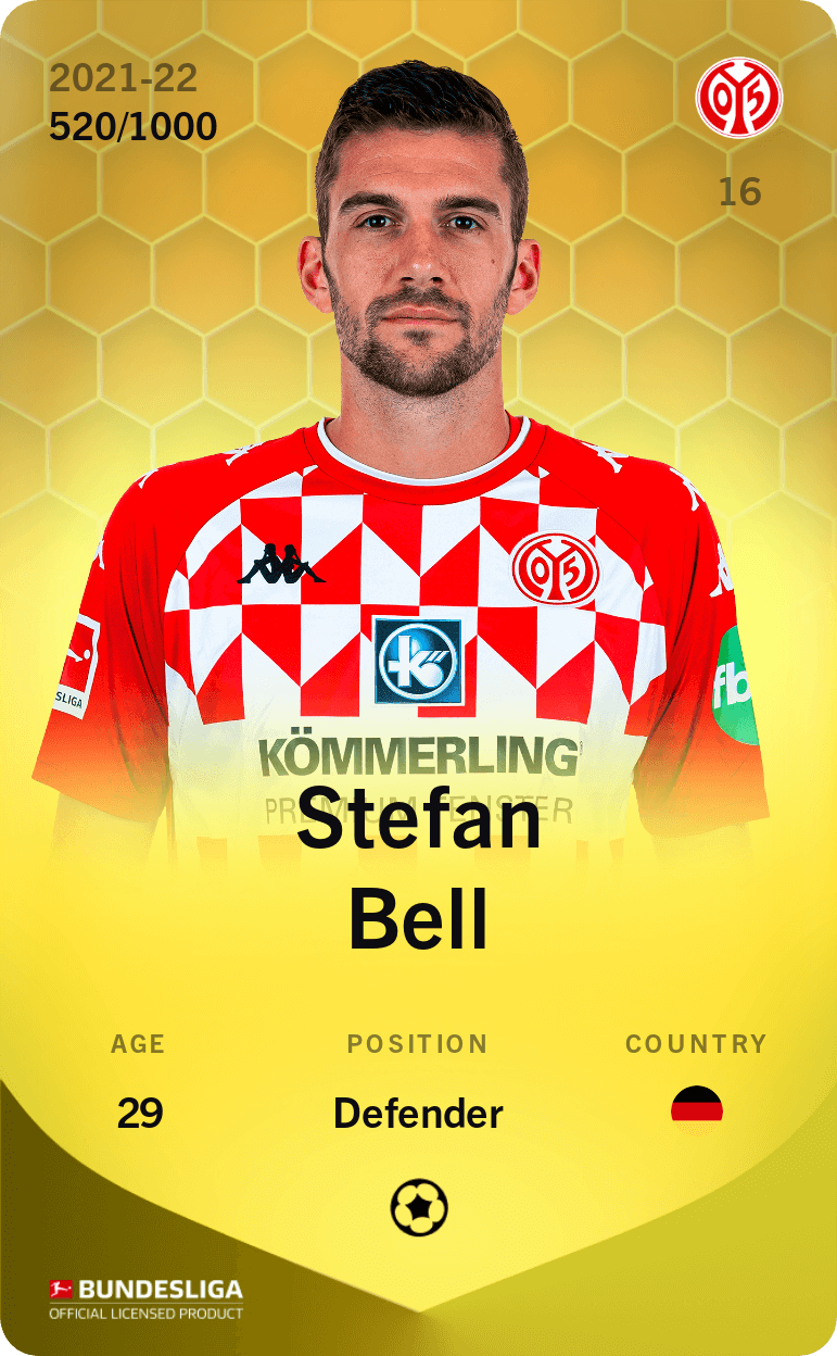 Stefan Bell 2021-22 • Limited 520/1000