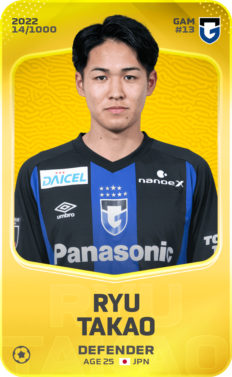 Ryu Takao 2022-23 • Limited 14/1000
