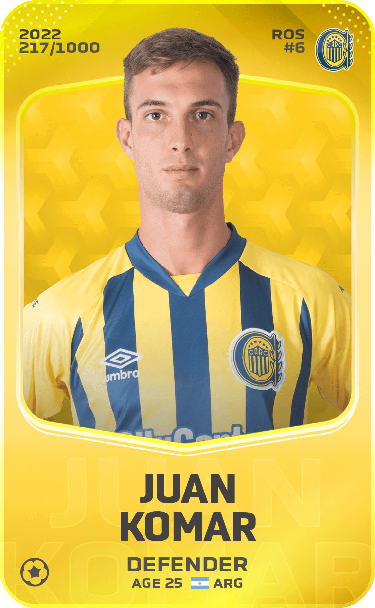 Juan Komar 2022-23 • Limited 217/1000