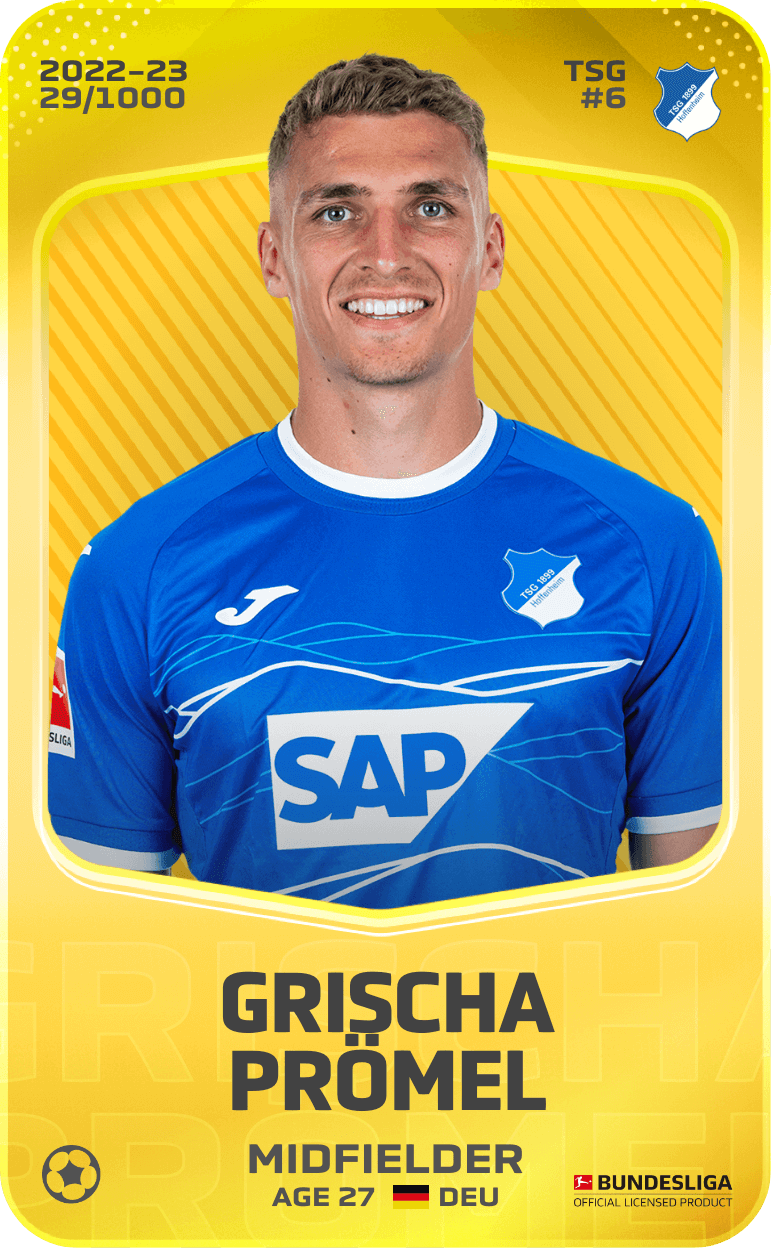 Grischa Prömel 2022-23 • Limited 29/1000