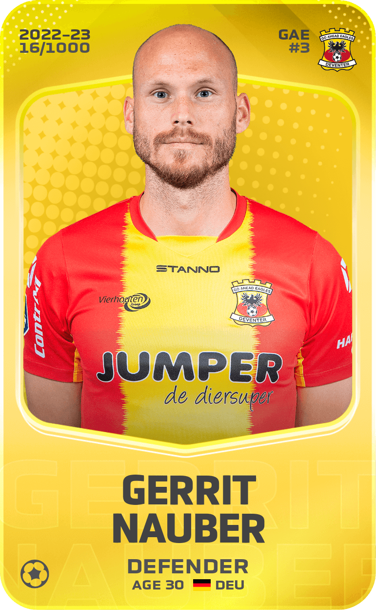 Gerrit Nauber 2022-23 • Limited 16/1000