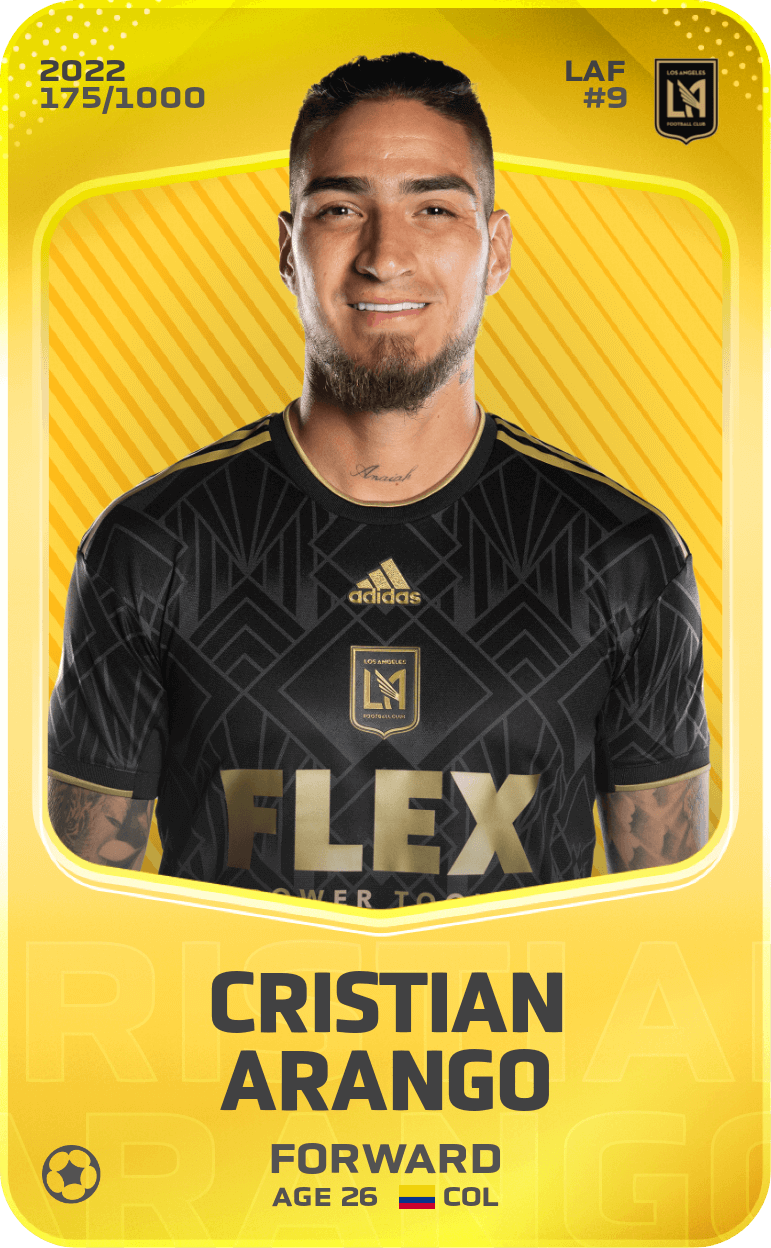 Cristian Arango 2022-23 • Limited 175/1000