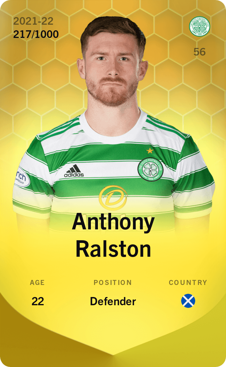 Anthony Ralston 2021-22 • Limited 217/1000