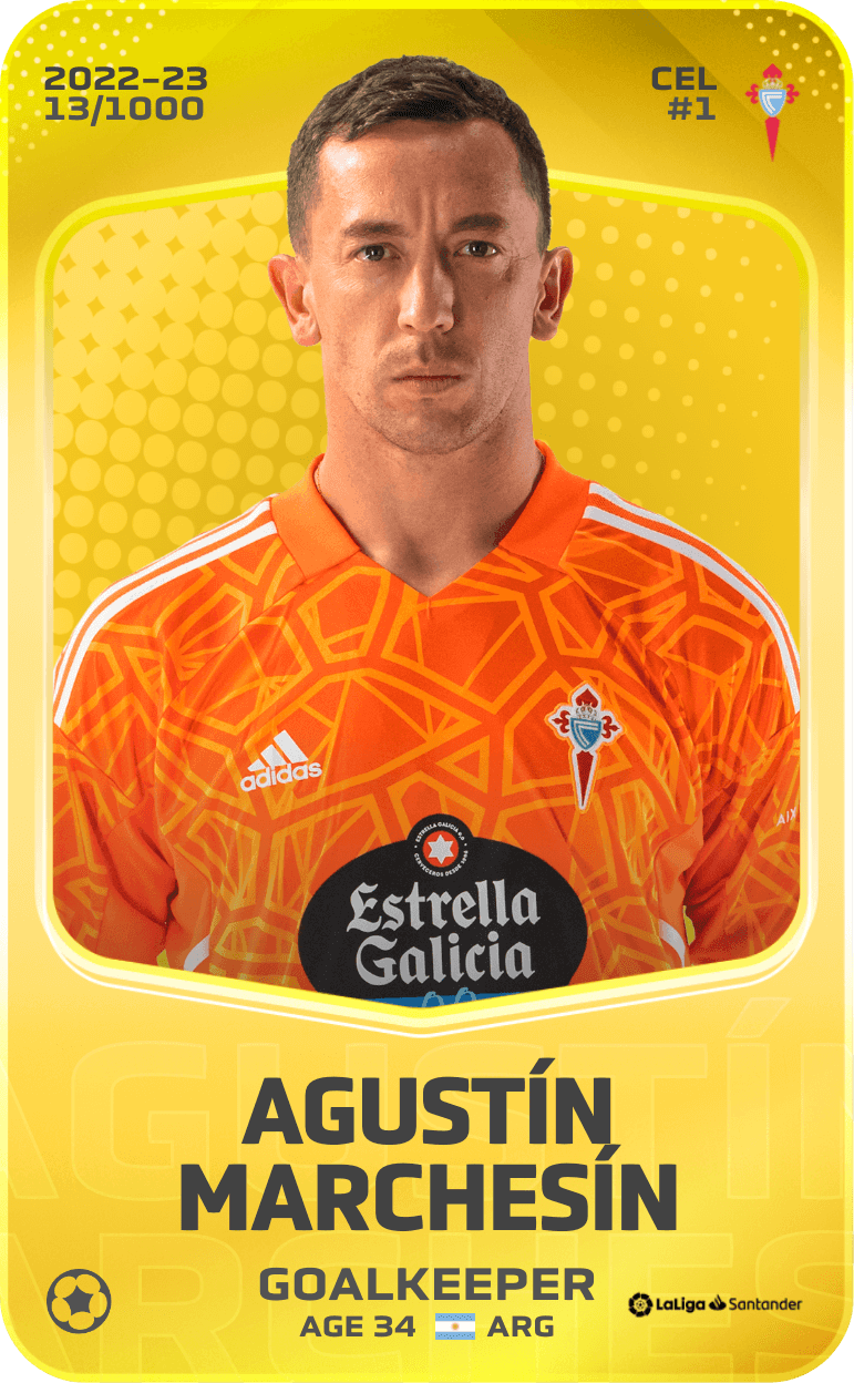 Agustín Marchesín 2022-23 • Limited 13/1000
