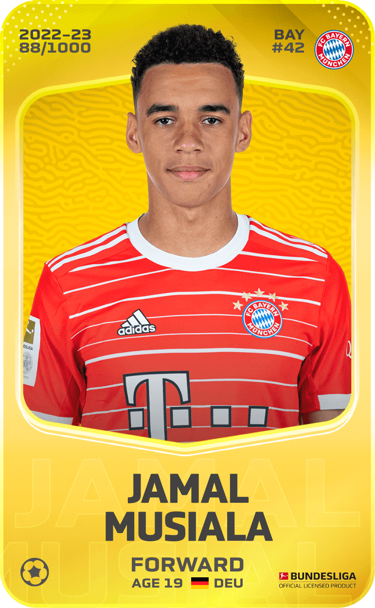 Jamal Musiala 2022-23 • Limited 88/1000