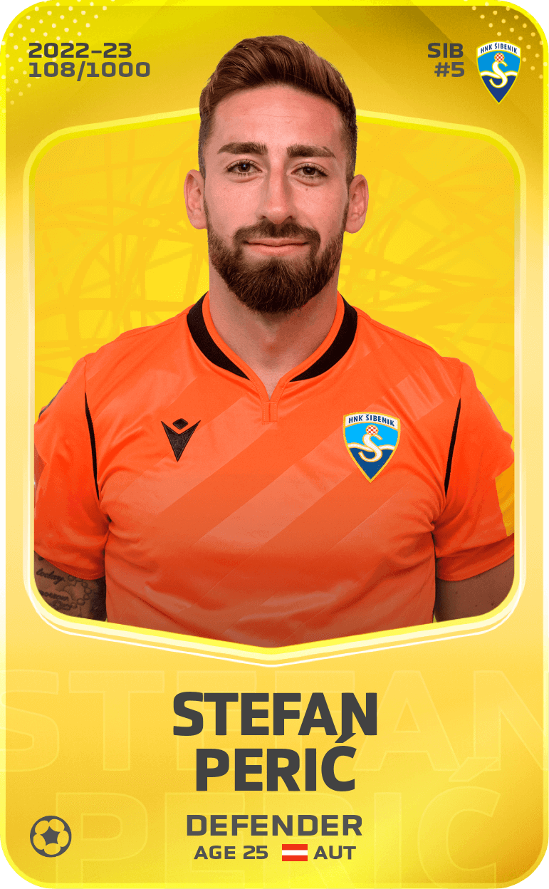 Stefan Perić 2022-23 • Limited 108/1000
