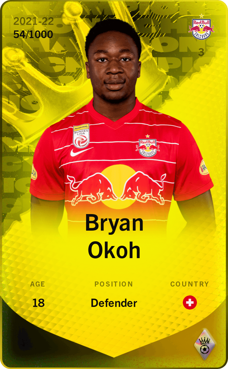Bryan Okoh 2021-22 • Limited 54/1000