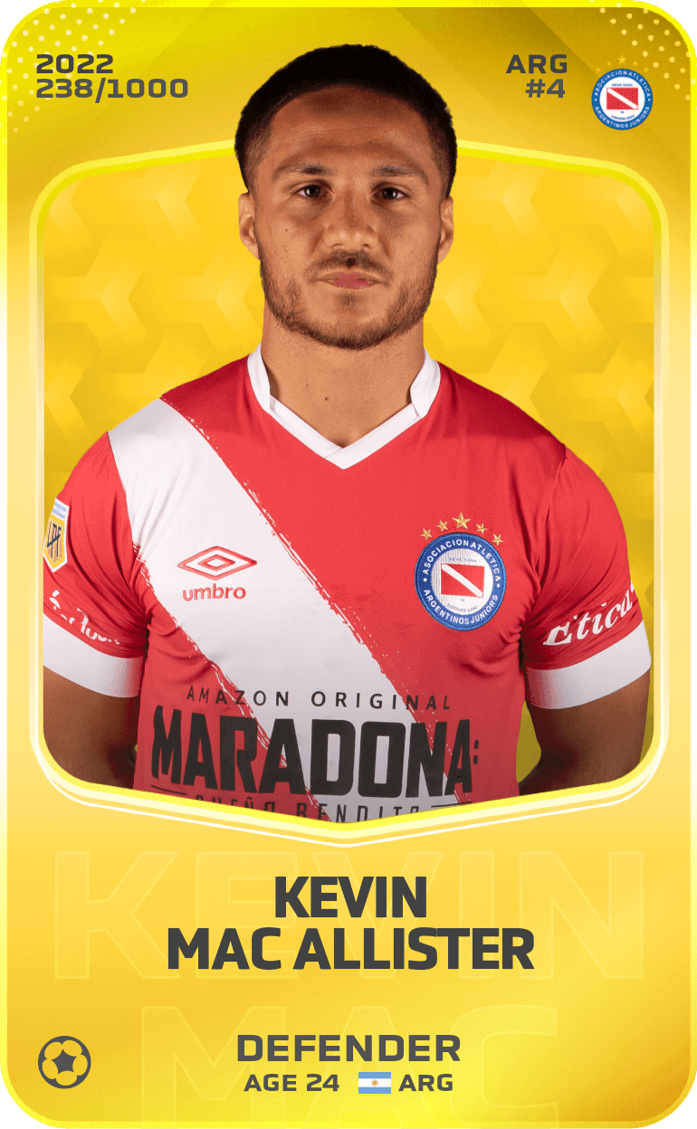 Kevin Mac Allister 2022-23 • Limited 238/1000