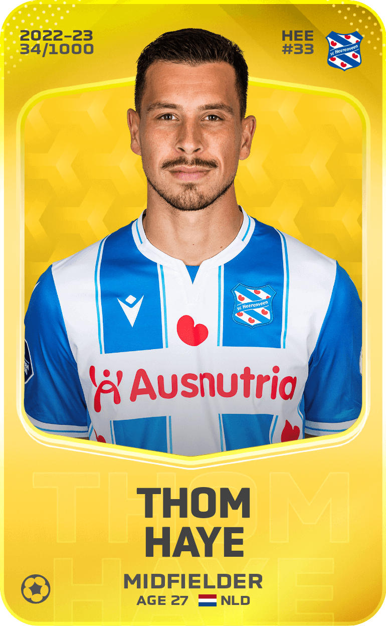 Thom Haye 2022-23 • Limited 34/1000