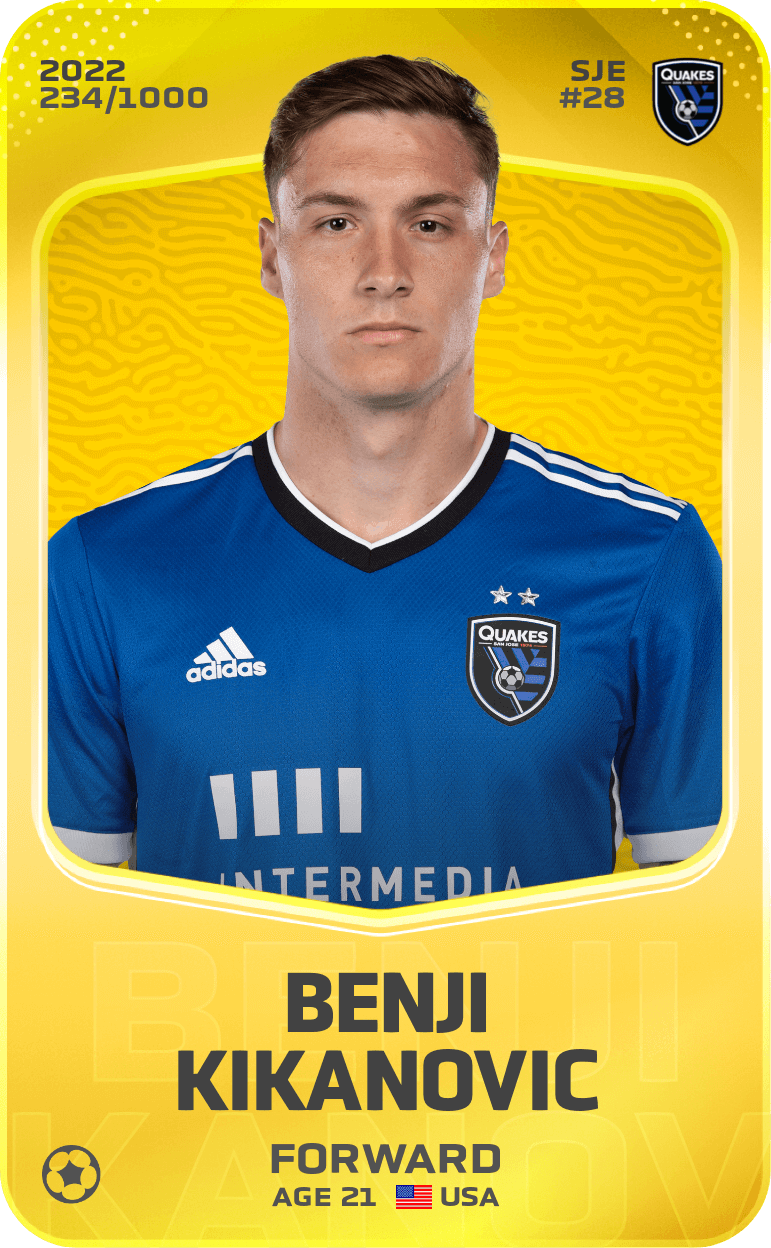 Benji Kikanovic 2022-23 • Limited 234/1000