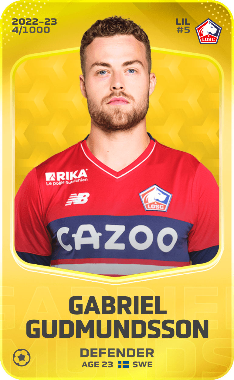 Gabriel Gudmundsson 2022-23 • Limited 4/1000