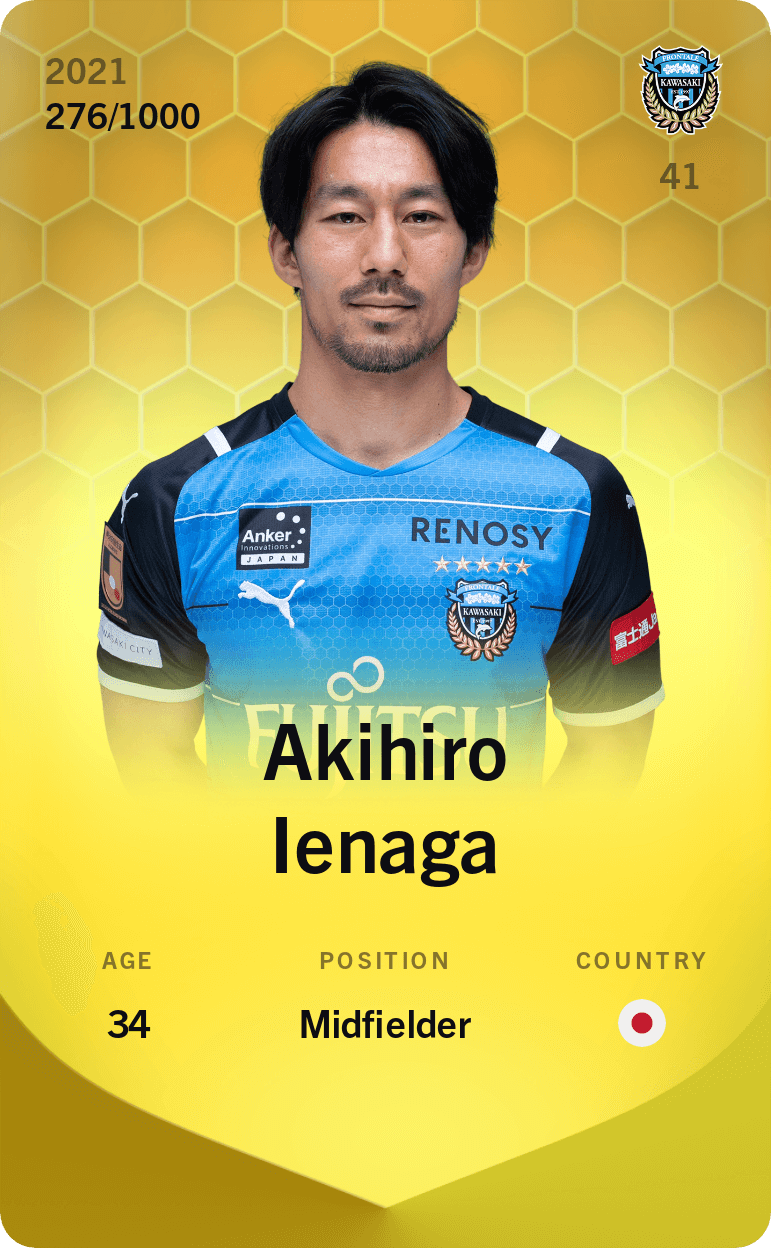 Akihiro Ienaga 2021-22 • Limited 276/1000
