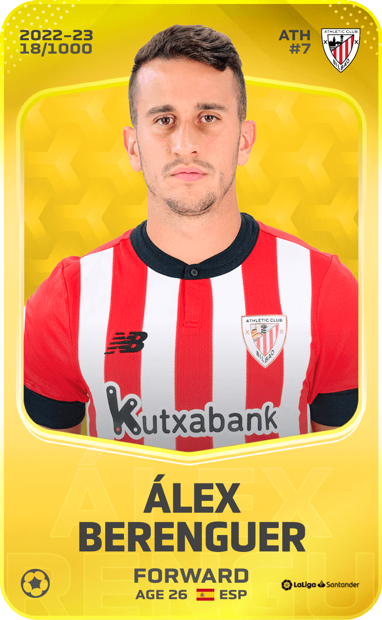Álex Berenguer 2022-23 • Limited 18/1000