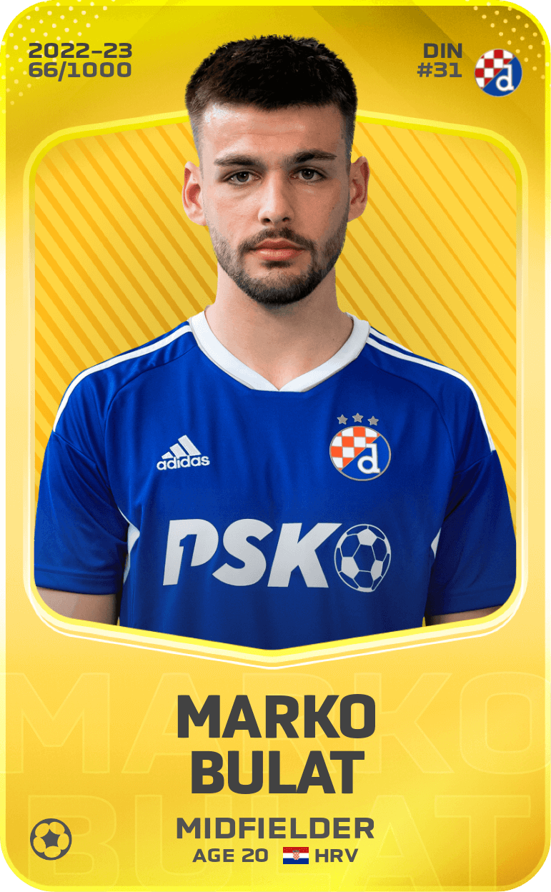 Marko Bulat 2022-23 • Limited 66/1000