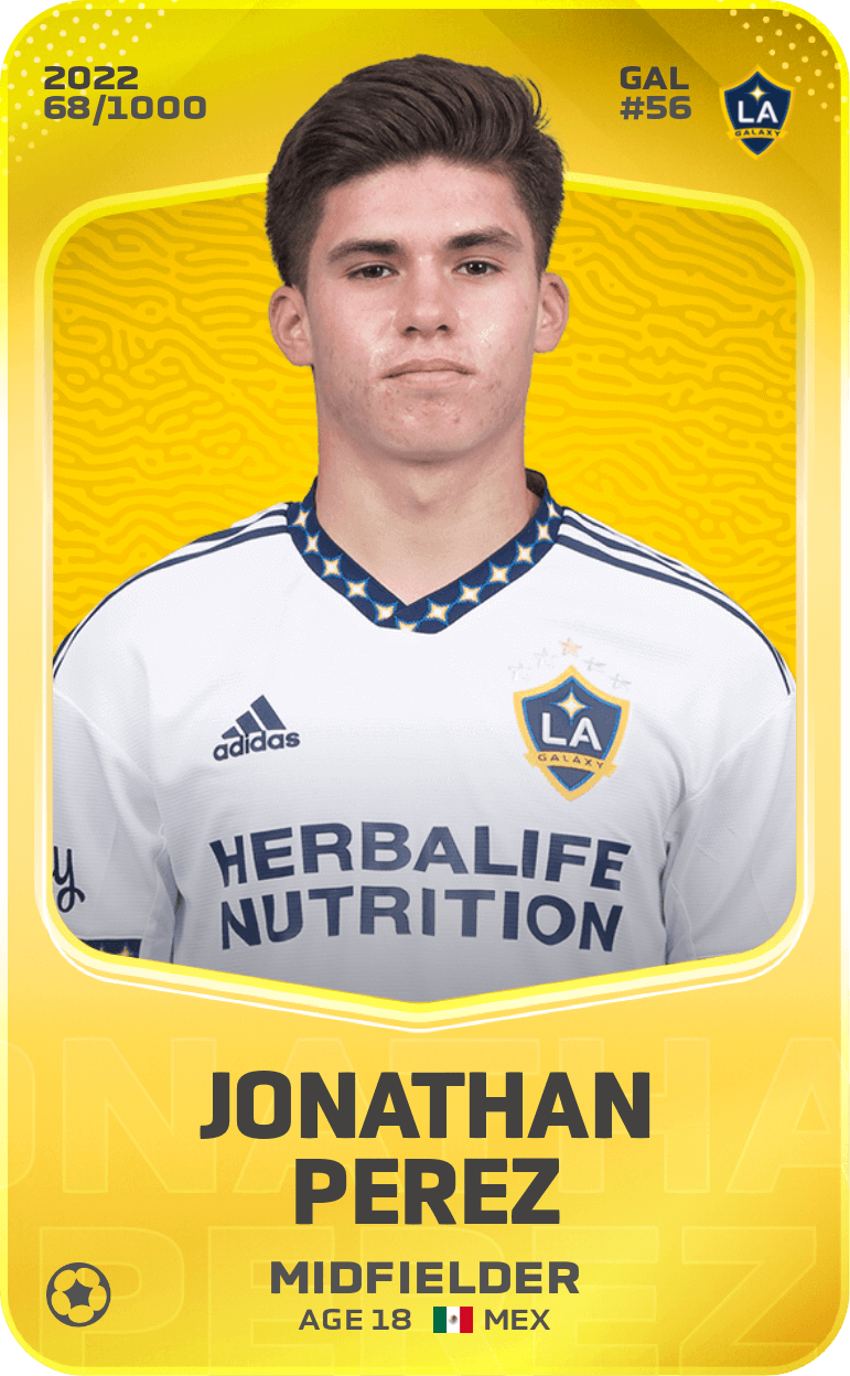 Jonathan Perez 2022-23 • Limited 68/1000