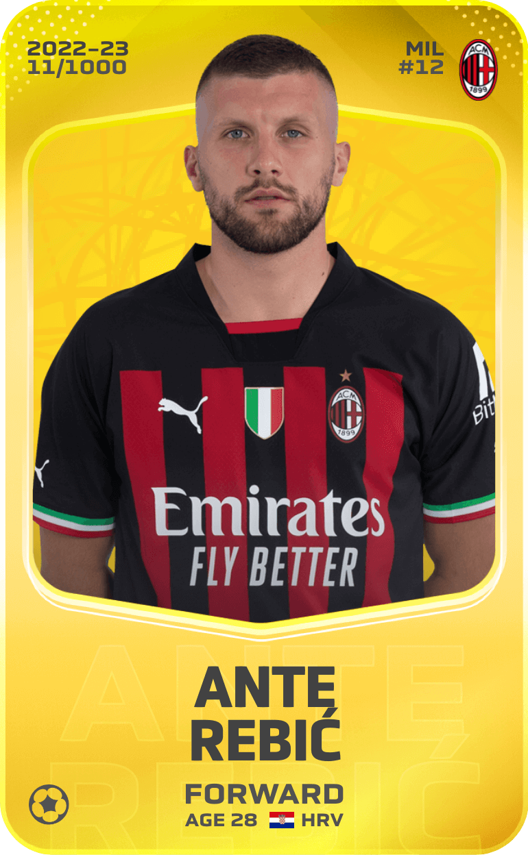 Ante Rebić 2022-23 • Limited 11/1000