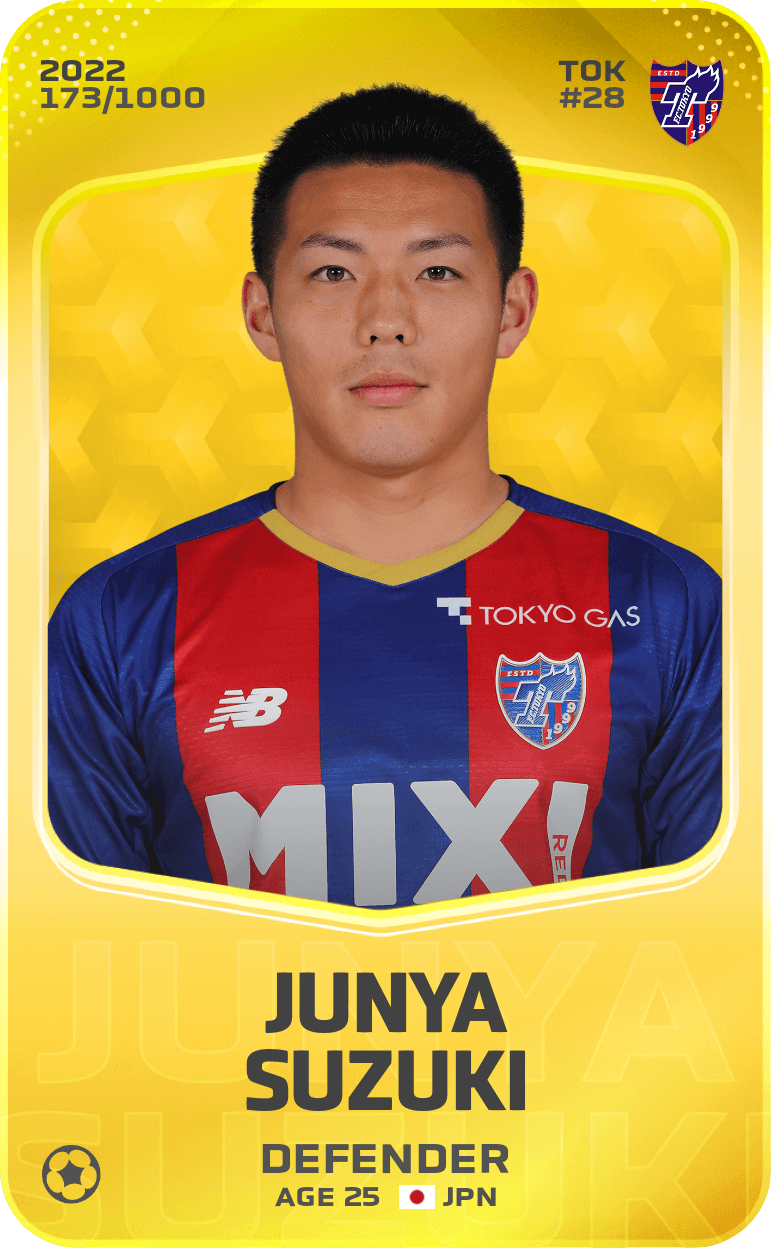 Junya Suzuki 2022-23 • Limited 173/1000