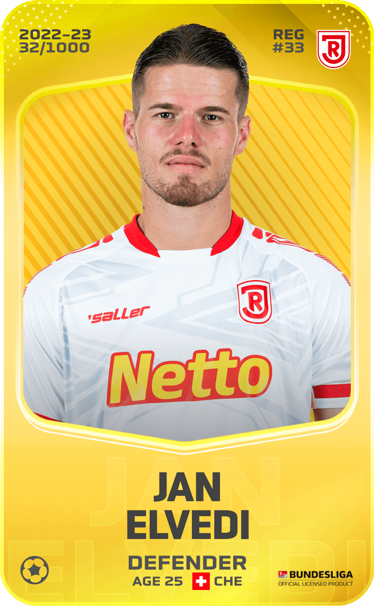 Jan Elvedi 2022-23 • Limited 32/1000