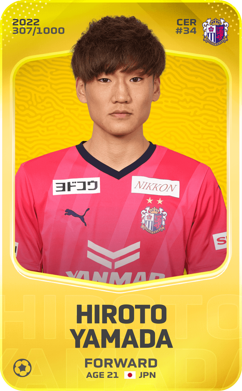 Hiroto Yamada 2022-23 • Limited 307/1000