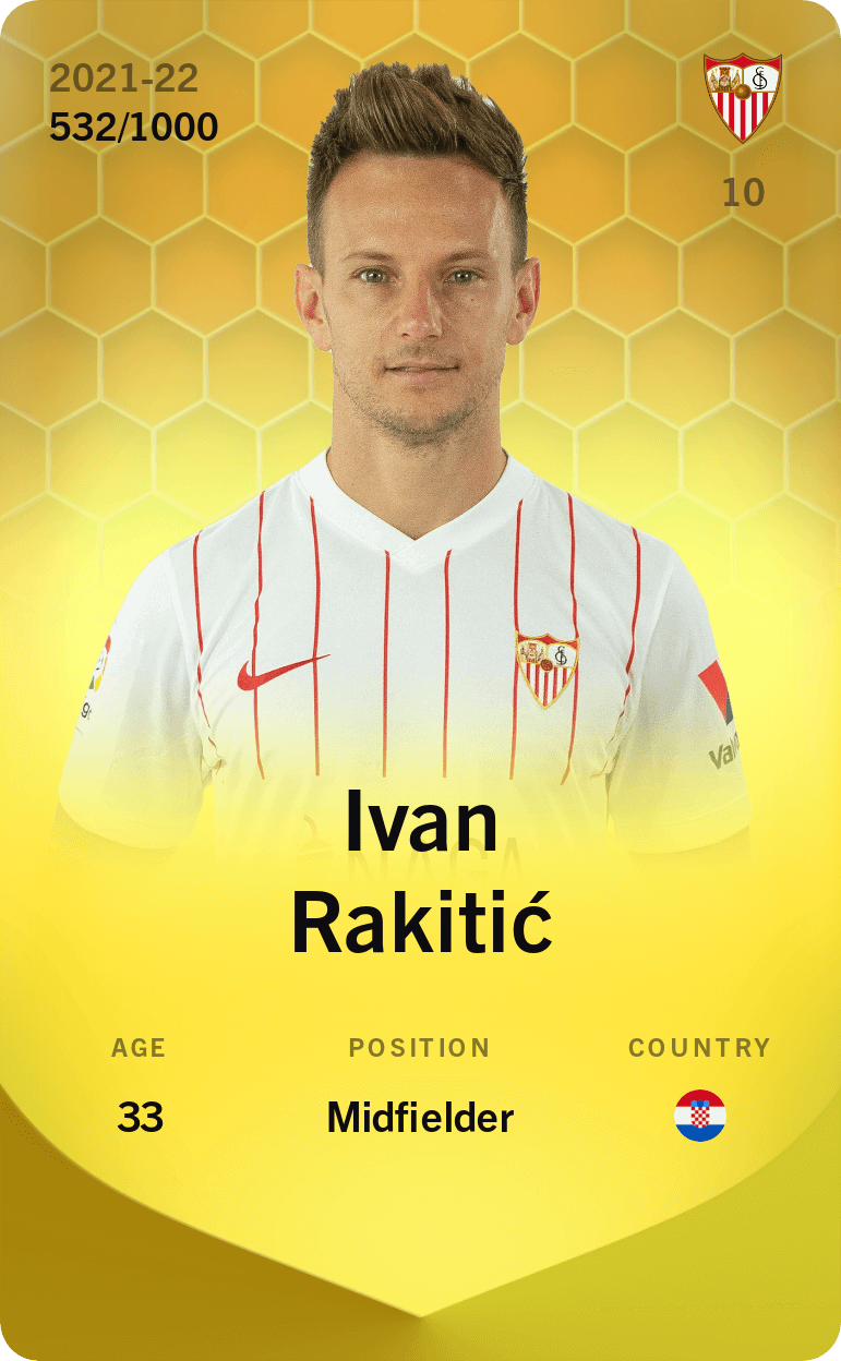 Ivan Rakitić 2021-22 • Limited 532/1000