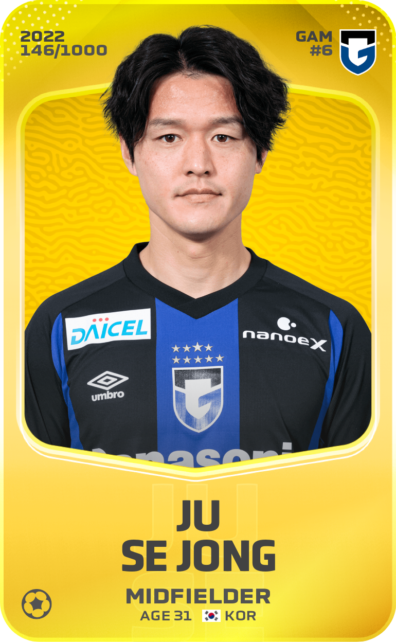 Sorare - Sorare Official - Ju Se Jong 2022-23 • Limited 146/1000 - NFT # 9569864982652142628029945420479583127242107354349454618290922963957557115738