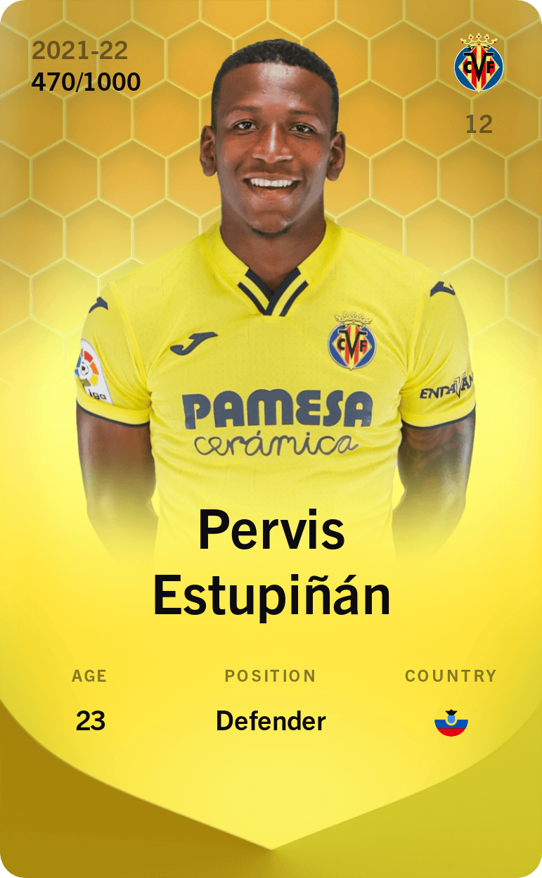 Pervis Estupiñán 2021-22 • Limited 470/1000