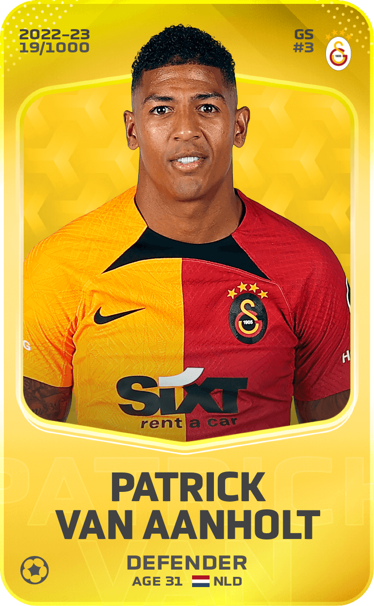 Patrick van Aanholt 2022-23 • Limited 19/1000