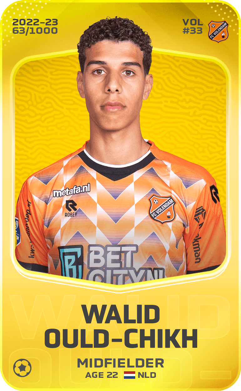 Walid Ould-Chikh 2022-23 • Limited 63/1000