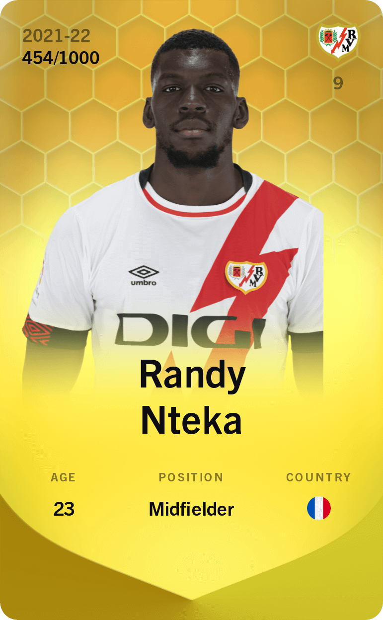 Randy Nteka 2021-22 • Limited 454/1000