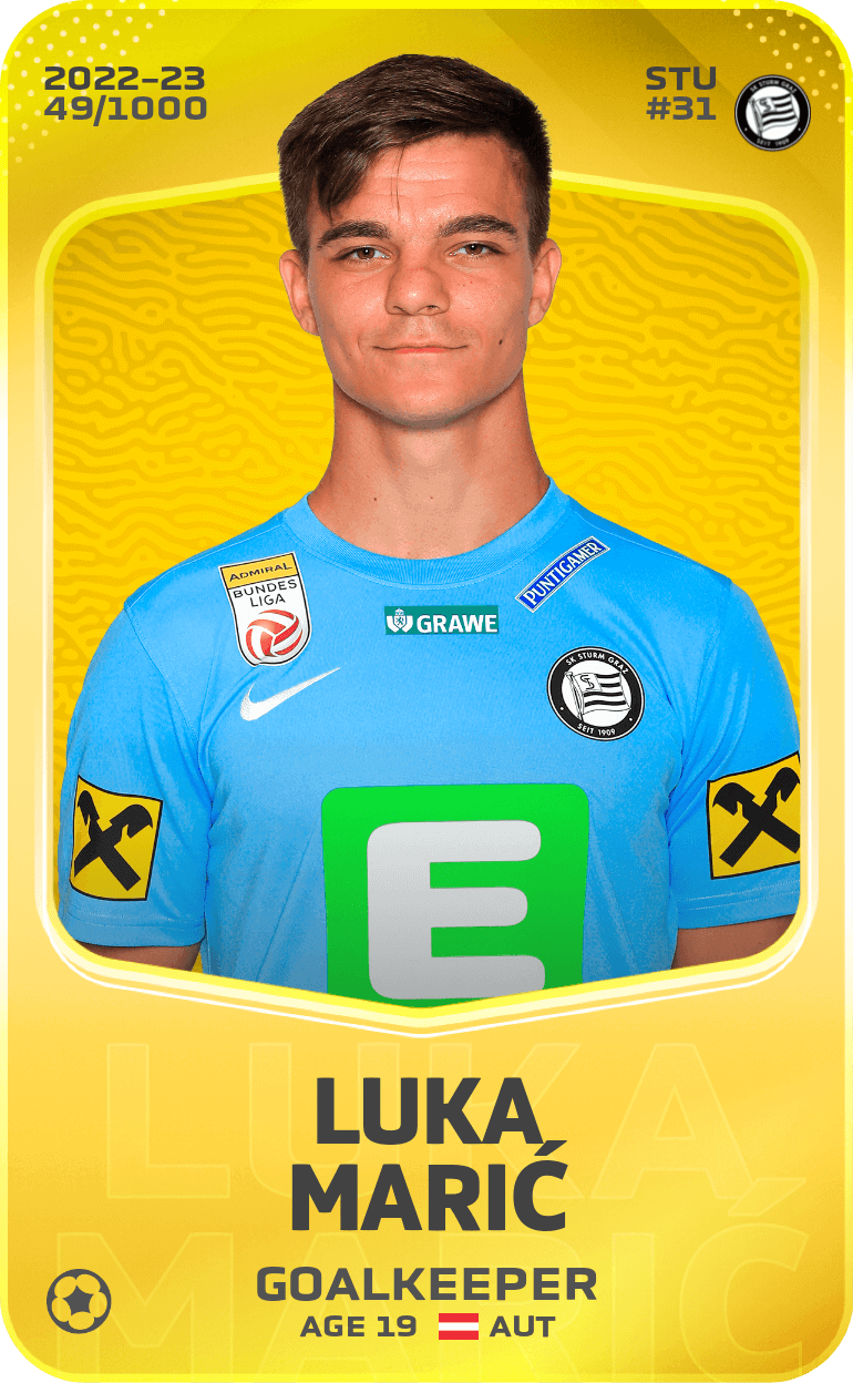 Luka Marić 2022-23 • Limited 49/1000