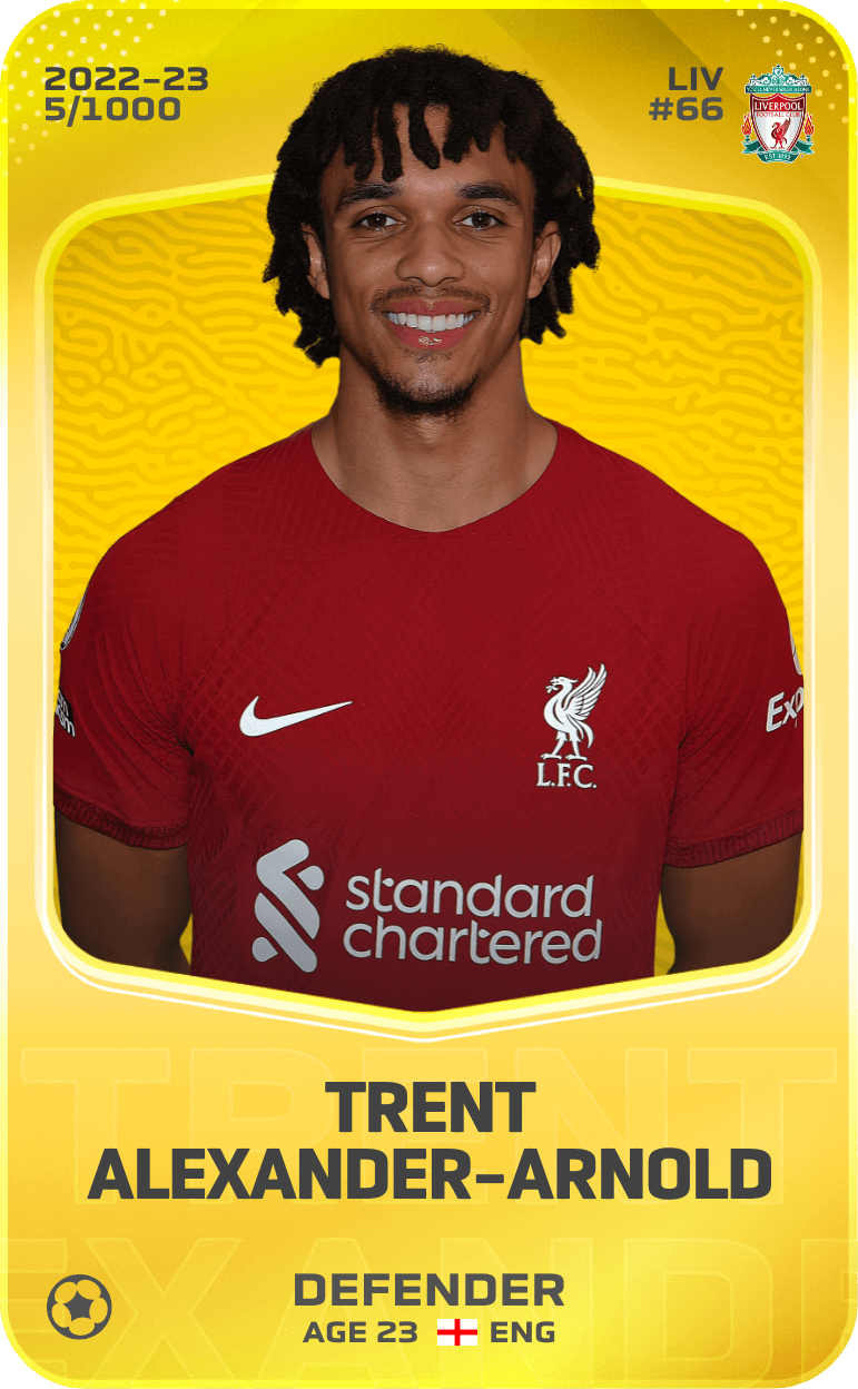 Trent Alexander-Arnold 2022-23 • Limited 5/1000