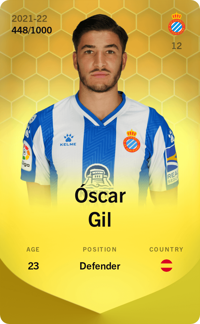 Óscar Gil 2021-22 • Limited 448/1000