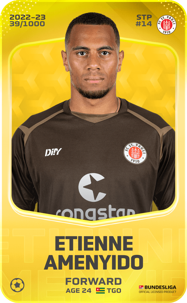 Etienne Amenyido 2022-23 • Limited 39/1000