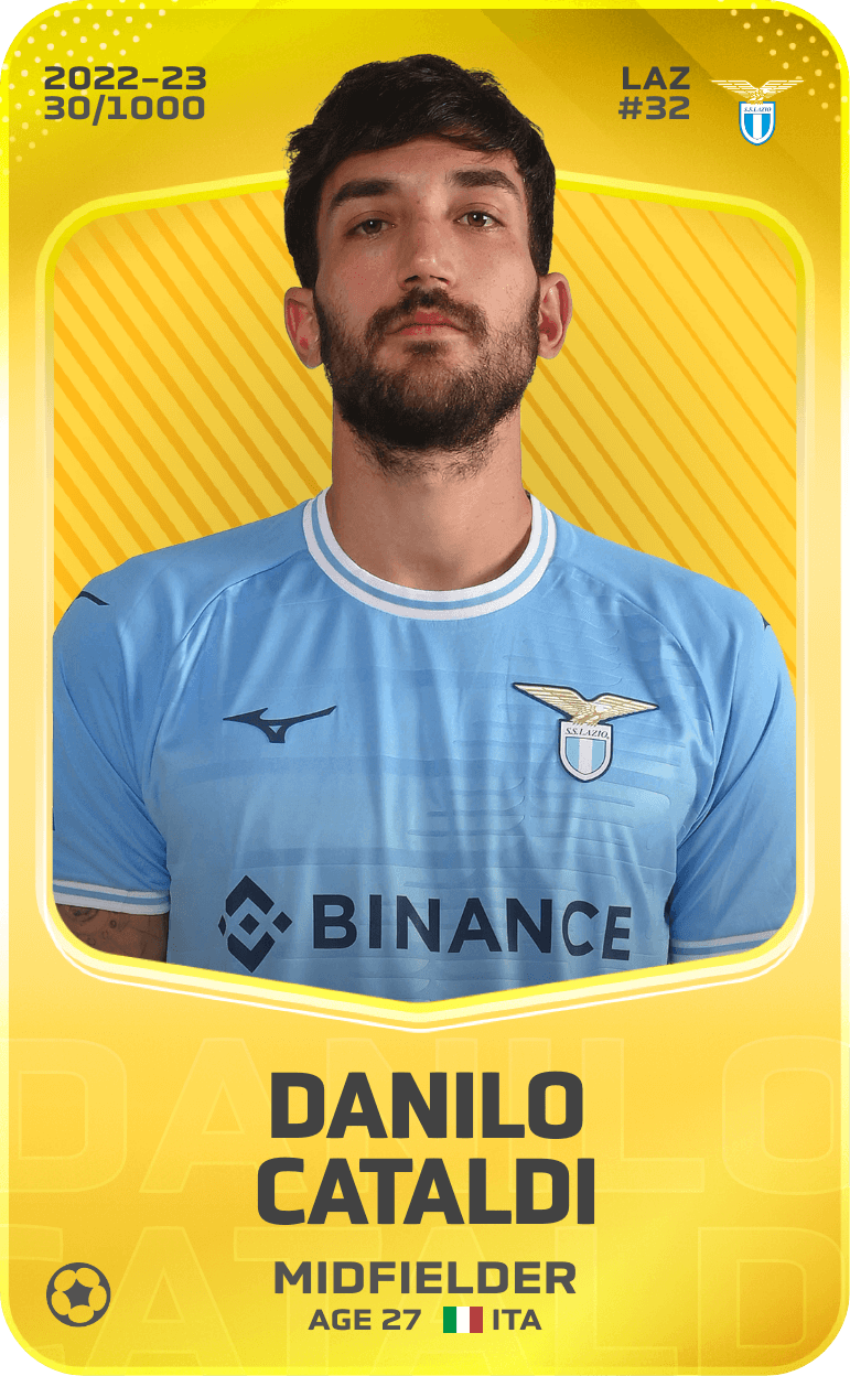 Danilo Cataldi 2022-23 • Limited 30/1000
