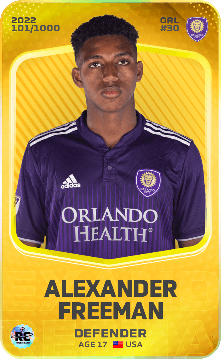 Alexander Freeman 2022-23 • Limited 101/1000