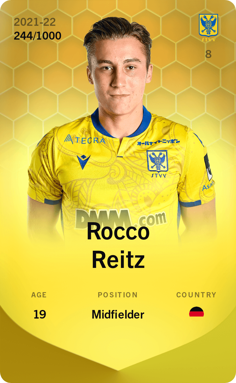 Rocco Reitz 2021-22 • Limited 244/1000