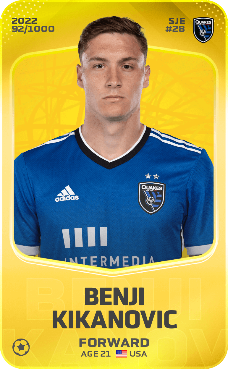 Benji Kikanovic 2022-23 • Limited 92/1000