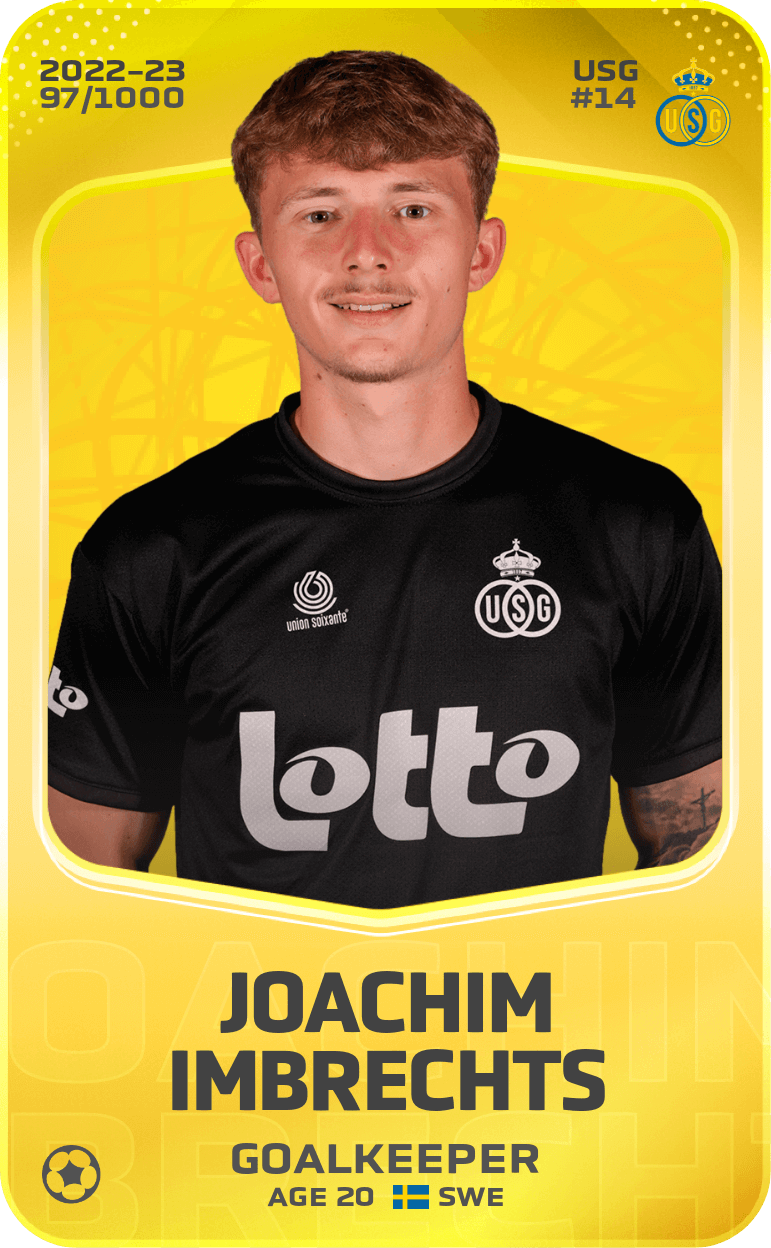 Joachim Imbrechts 2022-23 • Limited 97/1000