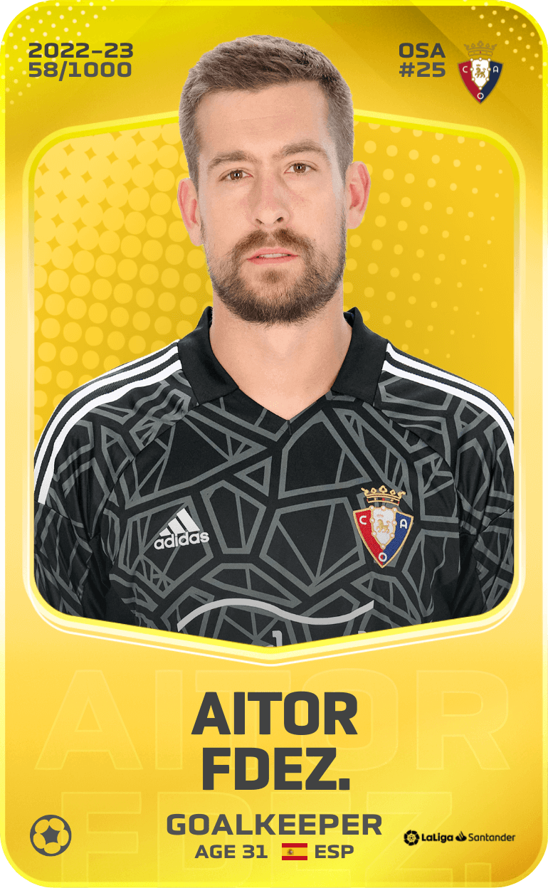 AITOR FDEZ. 2022-23 • Limited 58/1000