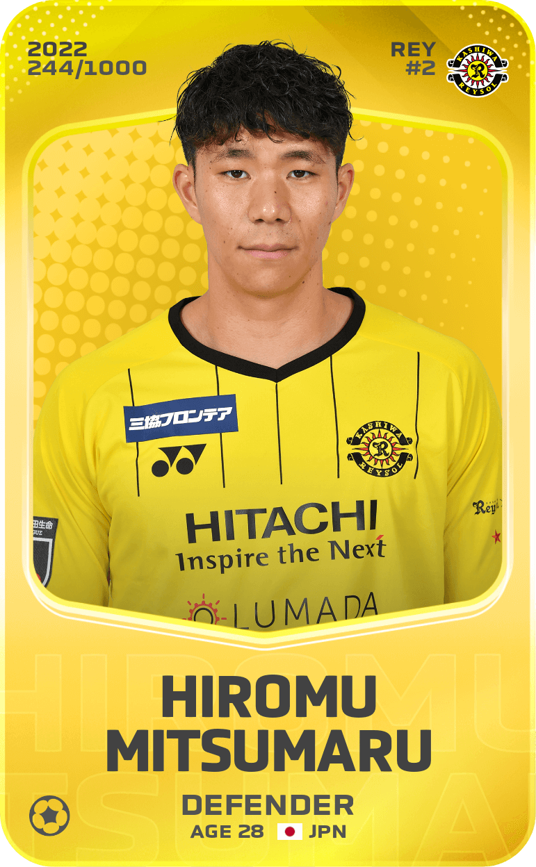 Hiromu Mitsumaru 2022-23 • Limited 244/1000