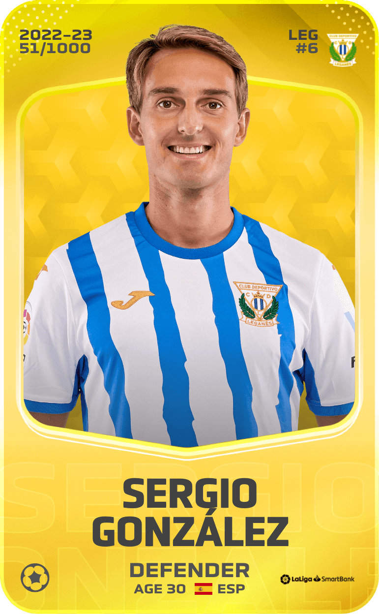 Sergio González 2022-23 • Limited 51/1000