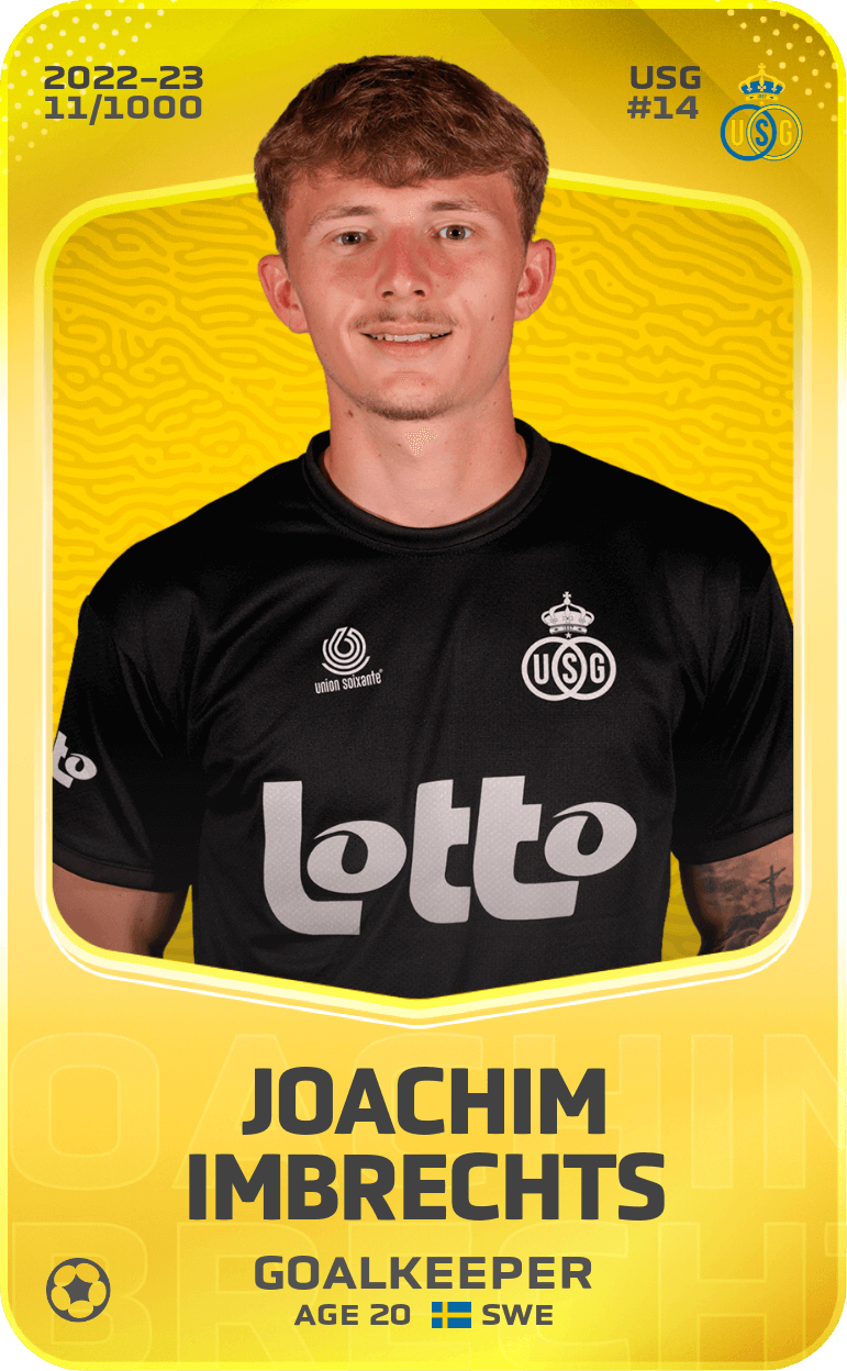 Joachim Imbrechts 2022-23 • Limited 11/1000