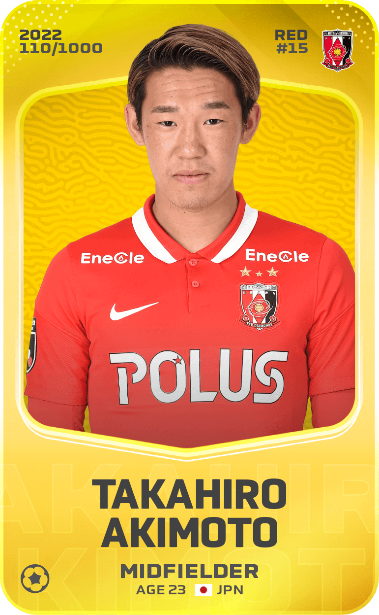 Takahiro Akimoto 2022-23 • Limited 110/1000