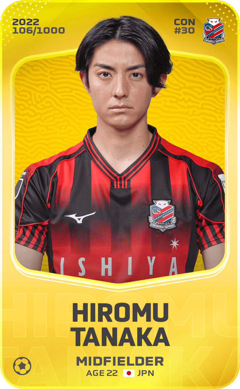 Hiromu Tanaka 2022-23 • Limited 106/1000