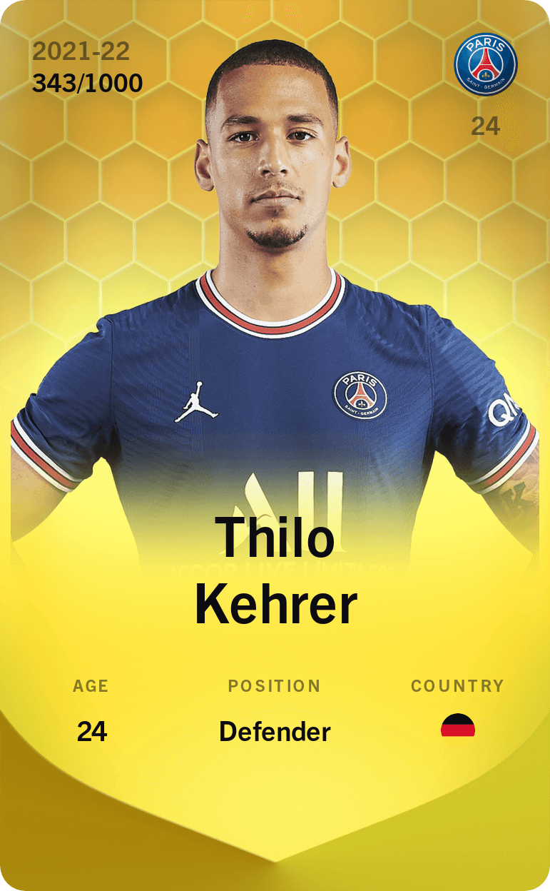 Thilo Kehrer 2021-22 • Limited 343/1000