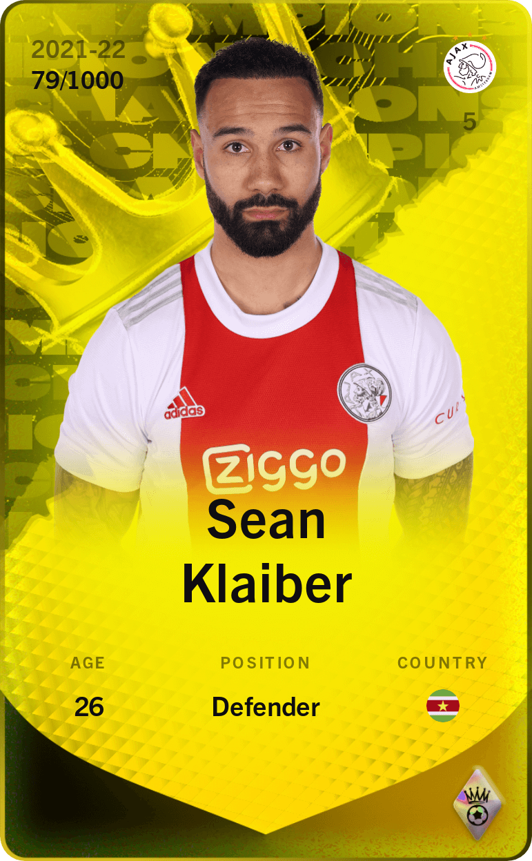 Sean Klaiber 2021-22 • Limited 79/1000