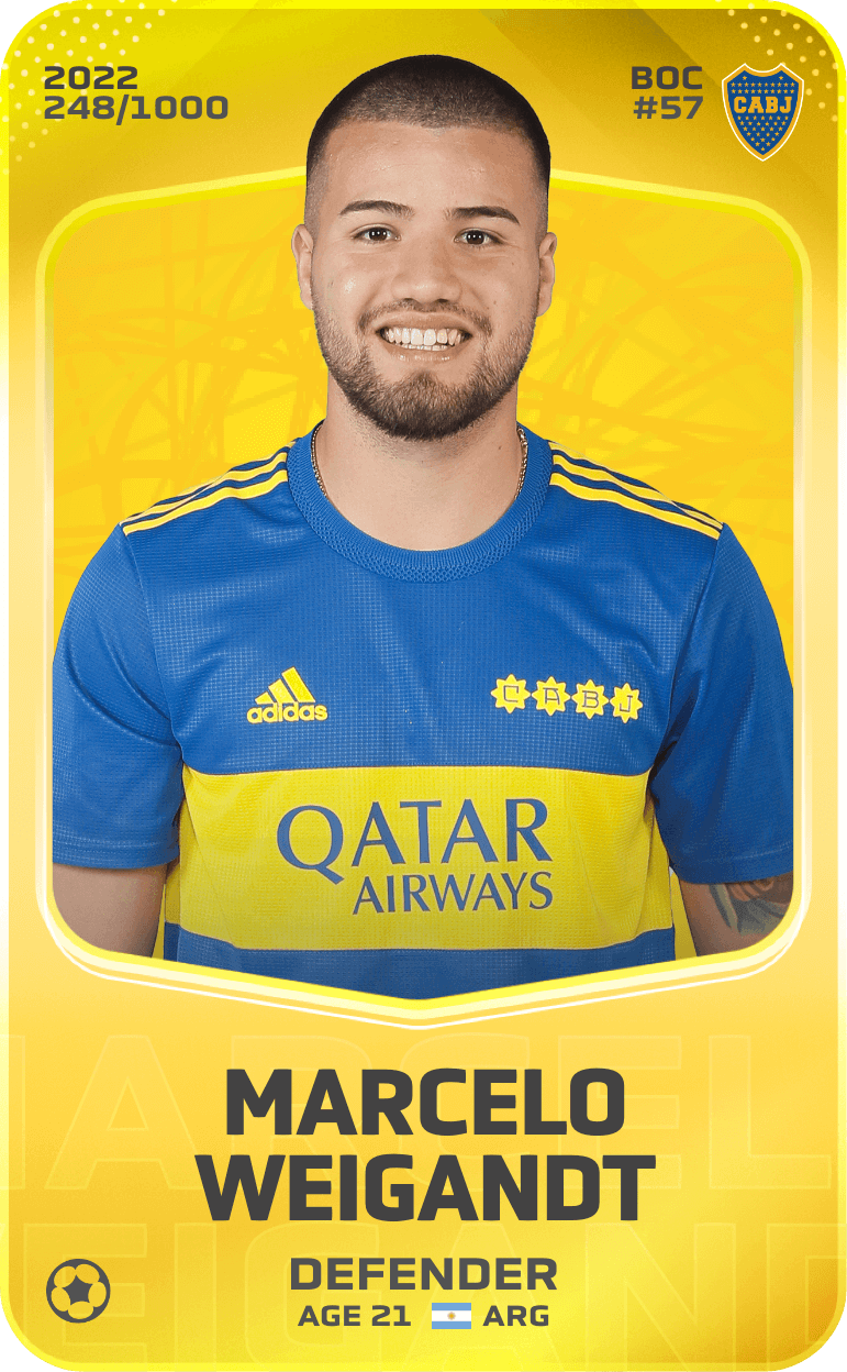 Marcelo Weigandt 2022-23 • Limited 248/1000