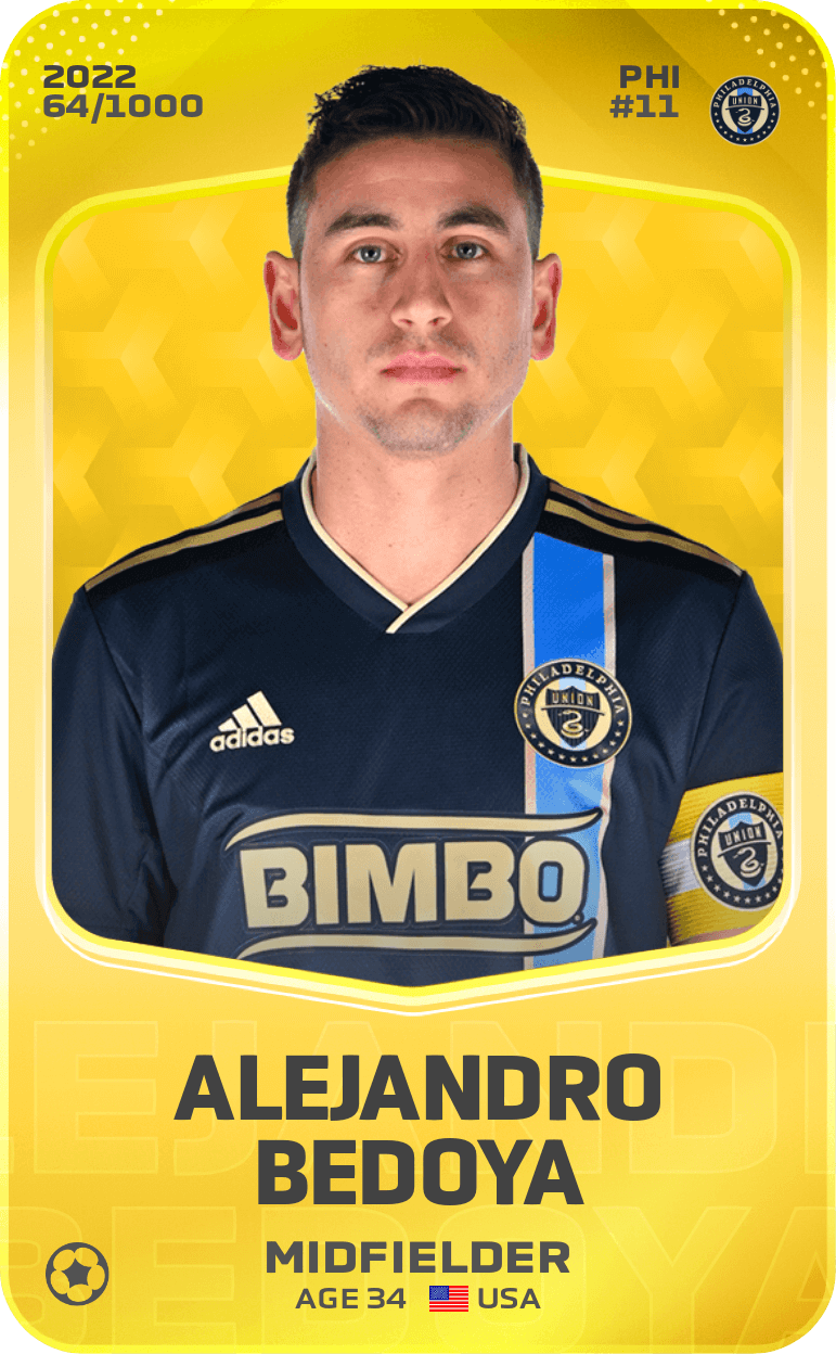 Alejandro Bedoya 2022-23 • Limited 64/1000